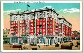 King Edward Hotel Toronto Ontario Canada UNP WB Postcard G9 - £5.39 GBP