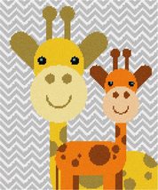 Pepita Needlepoint kit: Giraffe Pals 2, 10&quot; x 12&quot; - £67.62 GBP+