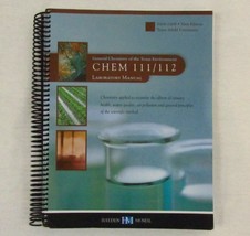 Chem 111/112 Laboratory Manual for Texas A&amp;M University 2008-2009 (Gener... - $19.55
