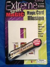 Extreme Street Magic:  Magic Card Illusion - Zig Zag Card Illusion! - £4.56 GBP