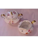 Krautheim Selb Bavaria Sugar Bowl w/Lid &amp; Creamer - £59.48 GBP