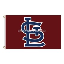 St Louis Cardinals Flag 3x5ft Banner Polyester Baseball World Series cardinal003 - £11.95 GBP