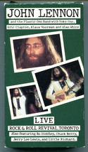 John Lennon Plastic Ono Band VHS Concert Tape 1988 HBO Video - £11.67 GBP