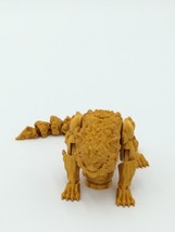 FOO LION Articulated Flexi Figure 3D Printed Figure Gold 7&quot; - £26.62 GBP