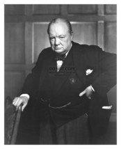 Sir Winston Churchill British Prime Minister 8X10 Vintage Photograph - £6.67 GBP