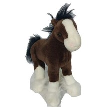 Gund Clydesdale Dale Brown Horse Plush Stuffed Animal 42984 11&quot; - £15.77 GBP