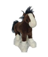 Gund Clydesdale Dale Brown Horse Plush Stuffed Animal 42984 11&quot; - £15.56 GBP