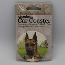 Super Absorbent Car Coaster - Dog - Great Dane - £4.31 GBP