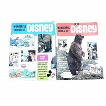 LOT of 2 Wonderful World of Disney Magazines 1968 And 1969 - £9.95 GBP