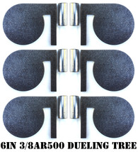Magnum Target 6"x 3/8" AR500 Steel Shooting Range Targets Dueling Trees Metal Pa - £97.22 GBP