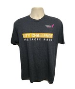 City Challenge Obstacle Race Adult Large Gray TShirt - $372.20 MXN