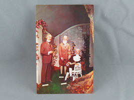 Vintage Postcard - The Garden of Literature Royal Wax Museum - Scenic Art - $15.00