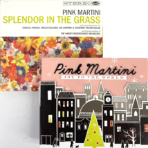 Pink Martini 2 CD Splendor In The Grass + Joy To The World Xmas 2009-2010 Lounge - £15.37 GBP