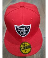 Las Vegas Raiders Hat Exclusive New Era 59FIFTY 60th Anniversary Patch R... - €21,30 EUR