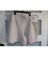 RBX  Active Stretch Walk W/Pockets Side Tulip Hem Champagne Shorts Size ... - $30.40