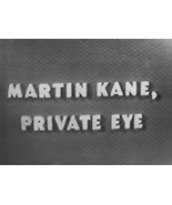 MARTIN KANE, PRIVATE EYE (1949) 22 Episodes - $361.07 MXN