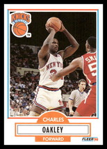 1990-91 Fleer #128 Charles Oakley New York Knicks - £1.59 GBP