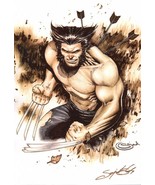 Sajad Shah SIGNED X-Men Marvel Comic Art Print ~ Wolverine - $658.39 MXN