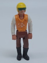Vintage Fisher Price Adventure People Motorcycle Rider 356 Action Figure 3 of 3 - £8.30 GBP