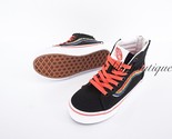 Vans Sk8-Hi Zip Kids Shoes Canvas Chenille Rainbow Black Multi Size 10.5... - $42.95