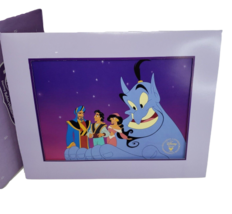 Vintage 1996 Disney Aladdin Exclusive Commemorative Lithograph Photo / Print - £18.76 GBP