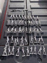 Lead Toy Soldier LOT of 54 Vintage Old Lead Pretend Play Model Toys - £29.54 GBP
