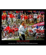 Ohio State Buckeyes National Champions Urban Meyer NCAA Football Art CHO... - $24.99+