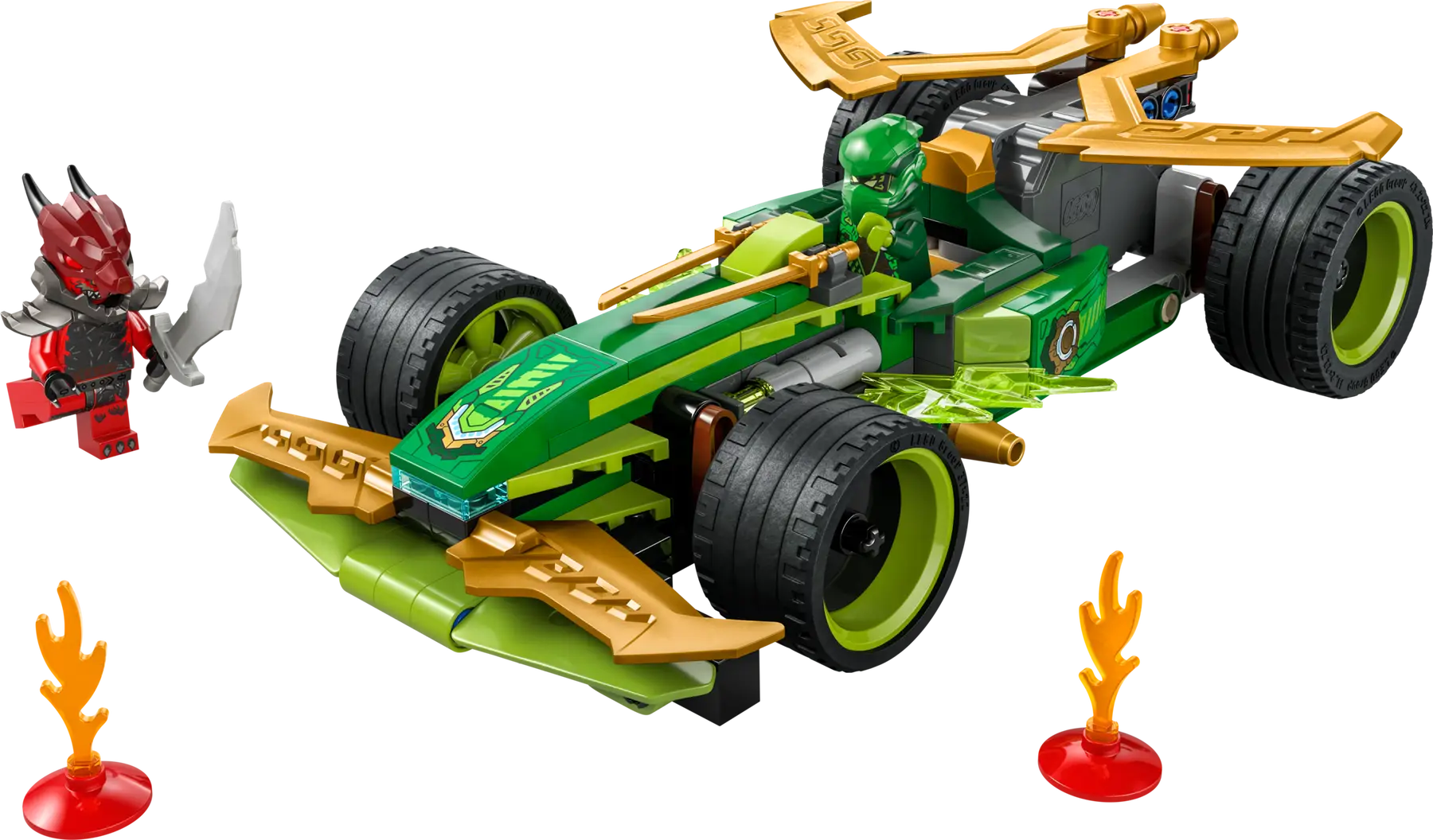LEGO ninjago 71828 Lloyd&#39;s Pull-Back Race Car - $1,315.40 MXN
