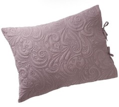 Marquis By Waterford Set Of 2 Pillow Shams Size: King New Ship Free Mauve Arista - $139.99