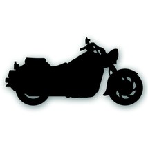 MOTORCYCLE DECAL for Vulcan 900 1700 nomad biker truck or trailer BLACK - $9.93
