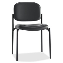 Guest Chair, with o Arms, 21.25 in. x 21 in. x 32.75 in., Lthr- Blac - $163.55