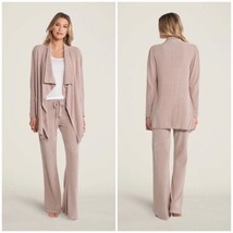 Barefoot Dreams CozyChic Ultra Lite Hi/lo Cardigan in Faded Rose Size S/M - £37.98 GBP