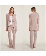 Barefoot Dreams CozyChic Ultra Lite Hi/lo Cardigan in Faded Rose Size S/M - £38.07 GBP