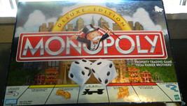 Deluxe Monopoly Vintage 1998  Board Game-Complete - £19.52 GBP
