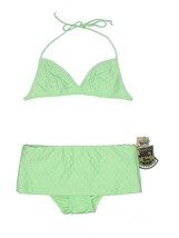 Juicy Couture Lime Green Surf Royalty Bikini Swimsuit S - $54.44