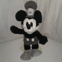 Disney Disneyland Mini Bean Bag Plush~Steamboat Willie Mickey~Rare 10&quot;~2000 - £46.36 GBP