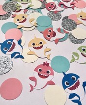 Baby Shark confetti, baby shark table scatter, baby shark party, baby shark - $7.43