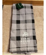 NWT Woodland Lodge Kitchen Dish Towel &quot;Comfy &amp; Cozy Are We&quot; Cabin Woods ... - £7.77 GBP