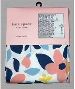 Kate Spade Forest Floral Abstract Bright Colorful Shower Curtain Nice Qu... - $54.66 CAD