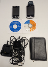 Lot of 2 Dell Axim X50v - Pocket PC/PDA plus Socket Scanner, Charger, Case, CD - £33.97 GBP