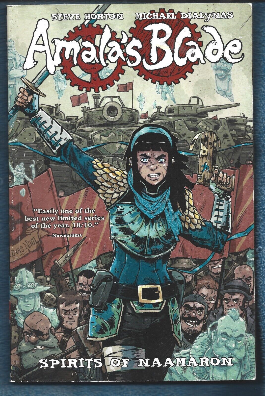 Amala&#39;s Blade-Spirits of Naamaron Trade Paperback-Steve Horton &amp; Michael... - $9.50