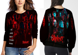 Slipknot we are not your kind  Unique Full Print Sweatshirt For Women - £23.59 GBP