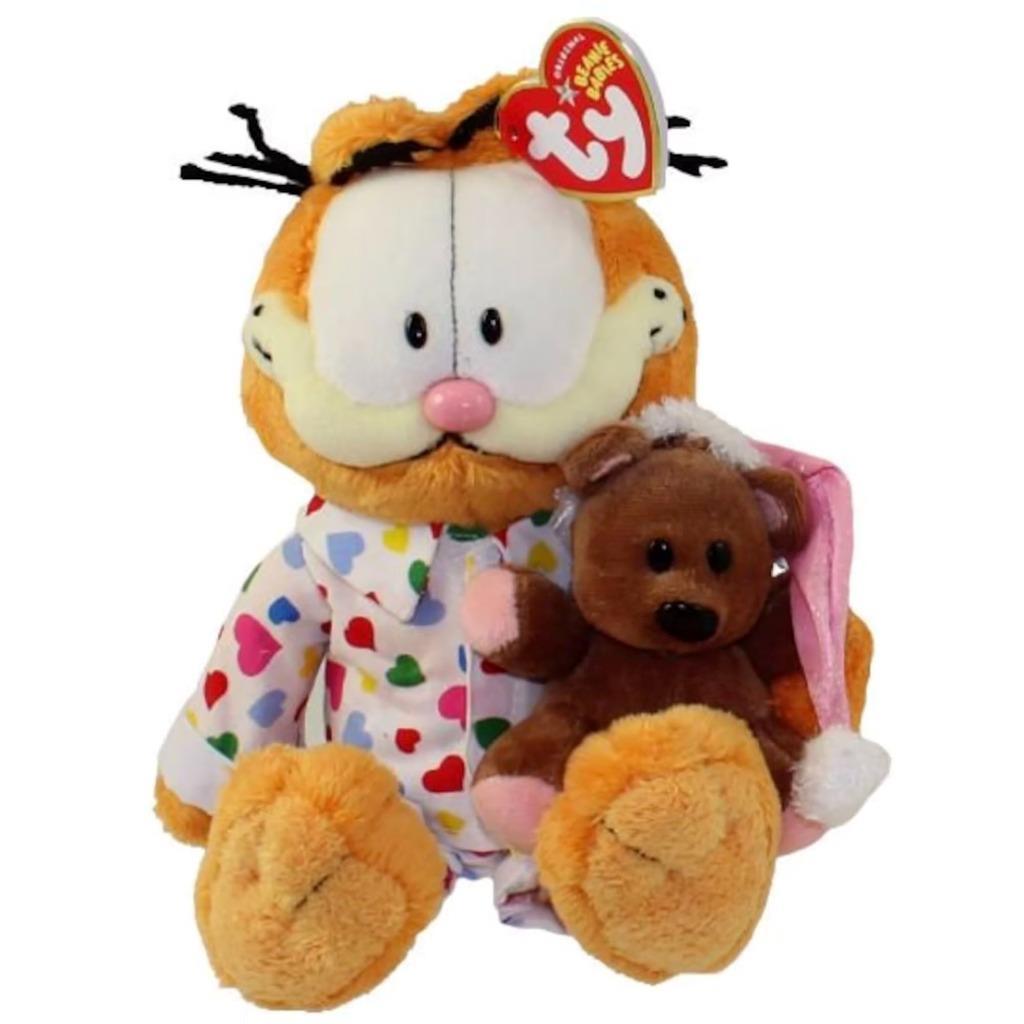 ty BEANIE BABIES ガーフィールド バレンタイン プレゼント