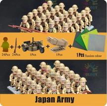 Doll WW2 Soldiers Building Blocks Japan Army Mini Action Figures Military - £17.81 GBP