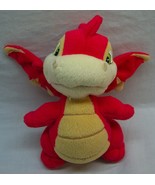 Neopets RED SCORCHIO 7&quot; Plush STUFFED ANIMAL Toy 2000&#39;s - $18.32