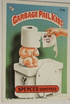 Garbage Pail Kids 1986 trading card Spencer Dispenser - $2.47