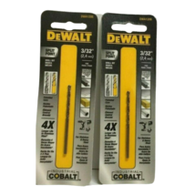 Dewalt DWA1206 Split Point Industrial Cobalt Drill Bit  3/32&quot; Pack of 2 - £13.32 GBP