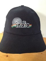 Yatri India Travel Tour Black 100% Cotton Baseball Cap Hat Adjustable - £11.78 GBP