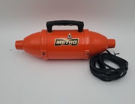 Metro Vac MagicAir Electric Inflator/Deflator Pump Blower Vintage Orange... - $57.09