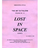 1965’s LOST IN SPACE: THE SKY IS FALLING Episode #10 TV series script - $35.07 CAD